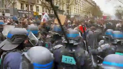 Manifestações em França