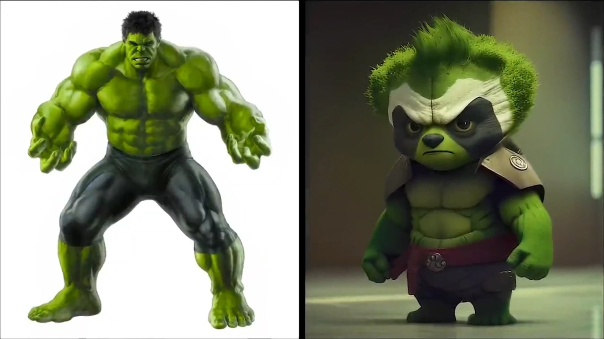 AVENGERS BUT PANDA ALL CHARACTER