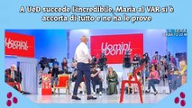 A UeD succede l'incredibile, Maria al VAR si è accorta di tutto e ne ha le prove