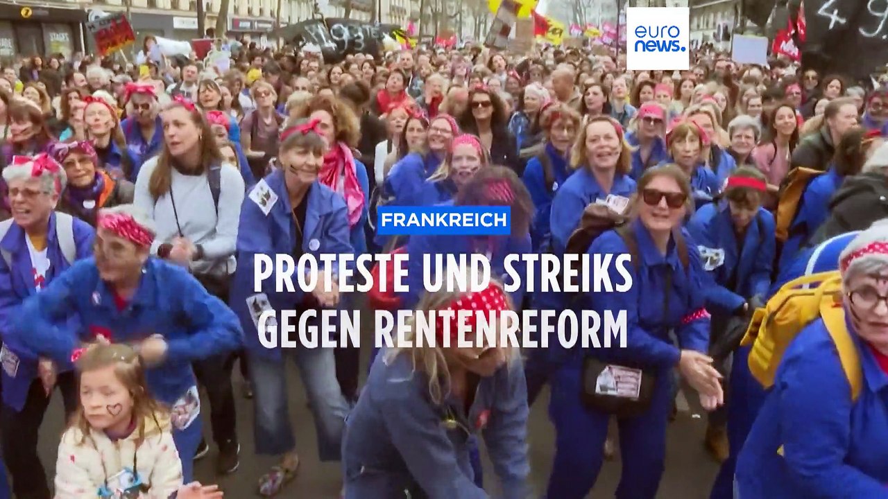 Ausschreitungen bei Protesten gegen Rentenreform