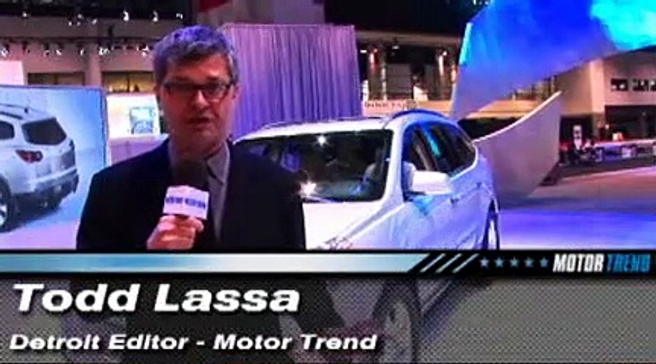 2009 Chevrolet Traverse at the 2008 Chicago Auto Show