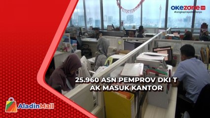 Pascalibur Nyepi dan Cuti Bersama, Setengah ASN Pemprov DKI Tak Masuk Kantor