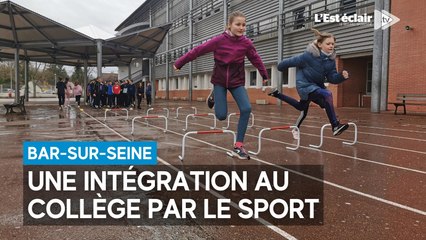 Des écoliers intégrés au collège par le sport