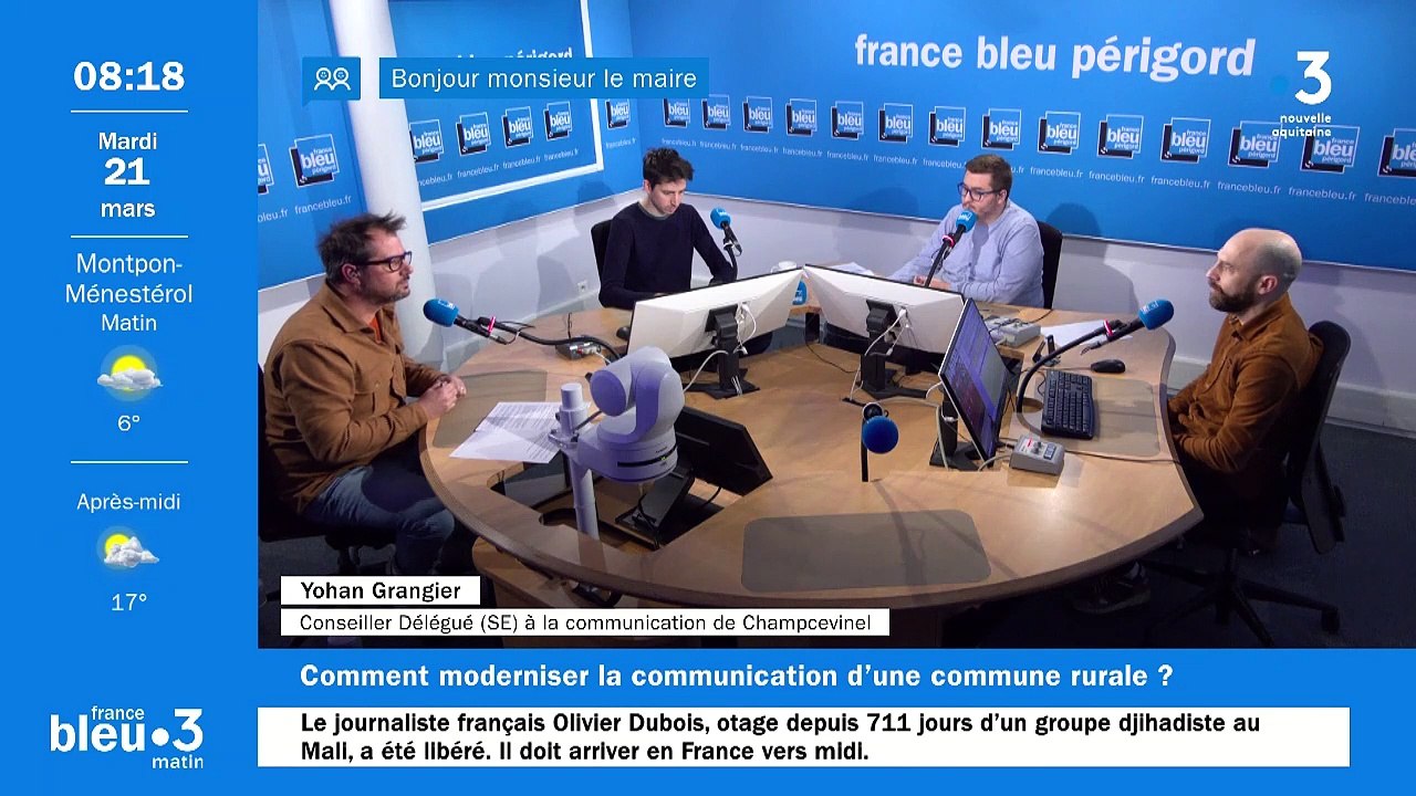 Yohan  Grangier  - Conseiller Délégué en charge de la communication de Champcevinel
