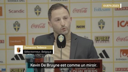 Belgique - Tedesco : "De Bruyne est comme miroir"