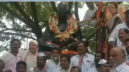 సంగారెడ్డి: జిల్లాలో కాంగ్రెస్ శ్రేణుల ధర్నా