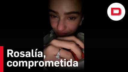 Rosalía anuncia que se casa con Rauw Alejandro