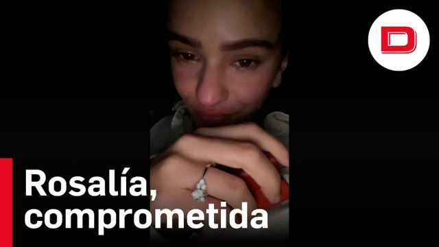 Rosalía anuncia que se casa con Rauw Alejandro