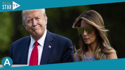 Donald et Melania Trump en froid : l’ancienne First Lady “en colère” contre son mari