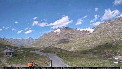 Cambiamento climatico, il Passo Gavia ripreso per un anno: il timelapse