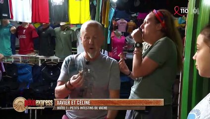 Xavier choque les internautes lors de l'épreuve de la dégustation dans Pékin Express 2023