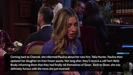 Days of our Lives Spoilers_ Sloan goes Crazy After Losing to Chanel and Paulina