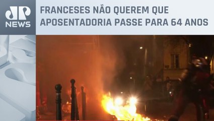 Prefeitura de Bordeaux é incendiada em protestos na França