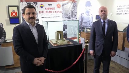 Fenerbahçe'nin "Şehitler Abidesi Kupası", Çanakkale'de sergileniyor