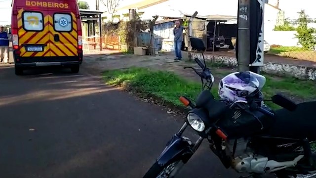 Colisão entre motos deixa homem ferido no Parque São Paulo