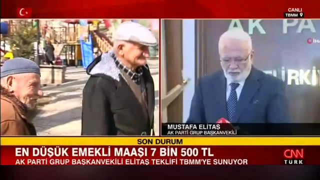 'Emekliye zam' düzenlemesi Meclis'te... AK Partili Elitaş açıklamalarda bulundu