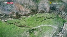 Sincik'in köylerinde depremin verdiği hasar görüntülendi