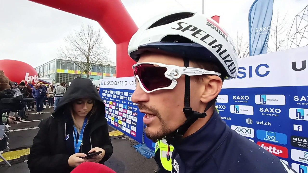E3 Saxo Classic 2023 - Julian Alaphilippe : "C'est ma 1ère fois sur l'E3 et je pense que ça va vraiment être une course de guerriers"