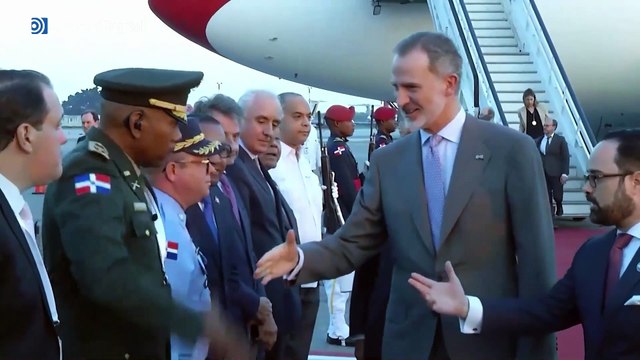 El rey Felipe VI llega a Santo Domingo para la Cumbre Iberoamericana