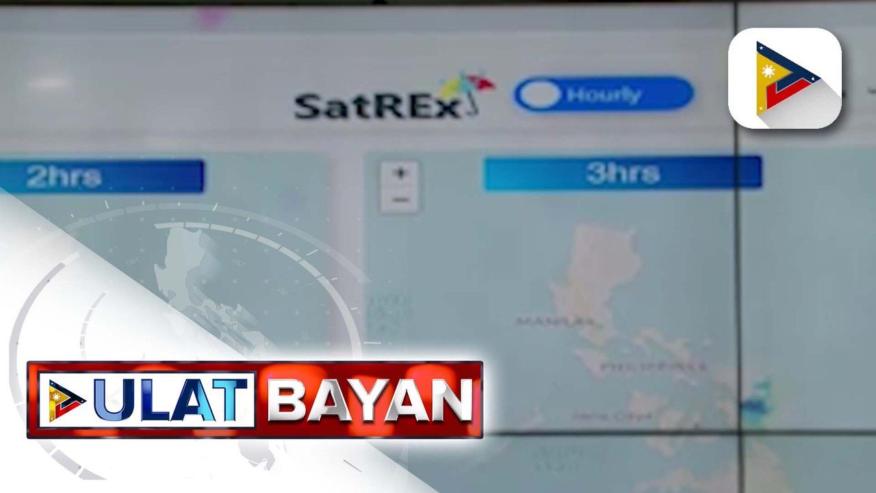 SatRex, isang web-based platform na  naglalaman ng near real-time information sa extreme  rainfall events, inilunsad ng PAGASA