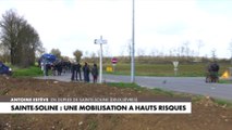 Mobilisation non autorisée à Sainte-Soline : situation très tendue sur place
