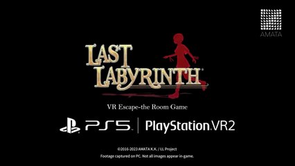 Last Labyrinth Launch Trailer PS VR2