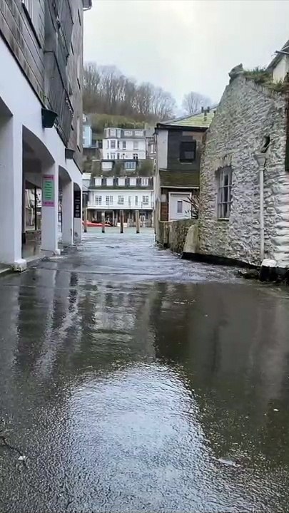 Flooding in Looe