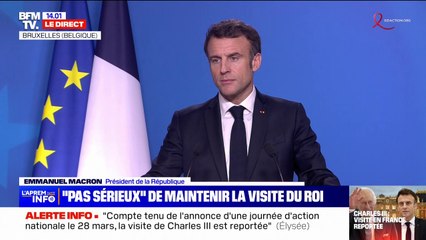 Emmanuel Macron confirme qu'il sera présent à la cérémonie de couronnement du roi Charles III