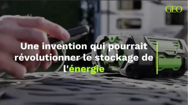 Une invention qui pourrait révolutionner le stockage de l'énergie