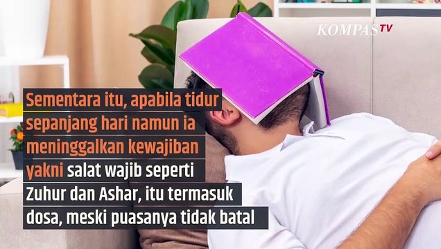 Tidur Seharian saat Puasa Ramadan, Dihitung Ibadah?| SINAU