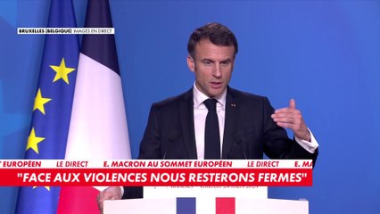 Download Video: Emmanuel Macron : «Nous ne céderons rien à cette violence», à propos des mobilisations contre la réforme des retraites et à Sainte-Soline