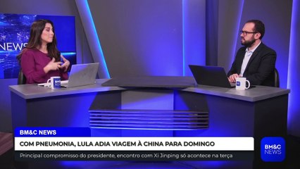 COM PNEUMONIA, LULA ADIA VIAGEM À CHINA PARA DOMINGO