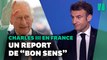 Macron s’explique sur le report de la visite de Charles III en France