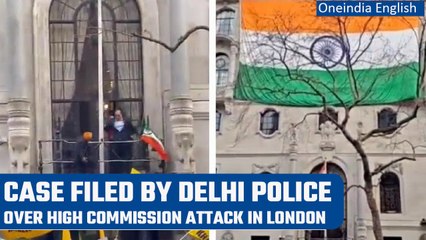Delhi police files case over attack on Indian High commission in London | Oneindia News