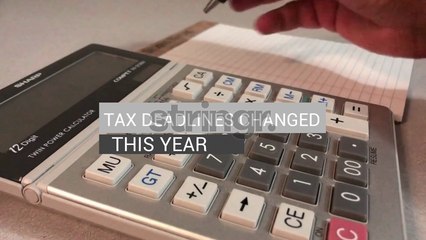 Tax Deadlines Changed This Year digital - Subtitled