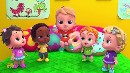 Five Little Babies Jumping on the Bed Kindergarten Nursery Rhymes Children s Music