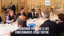 El Gobierno francés prohíbe a los funcionarios instalar TikTok en sus teléfonos profesionales