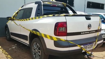 Saveiro levada em assalto no Coqueiral é recuperada e passará por perícia