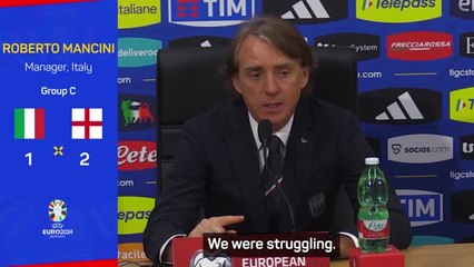 Mancini saw 'true Italy' in England defeat