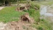 किशनगंज: नदी कटाव से परेशान ग्रामीणों ने बारिश से पहले कटाव निरोधी कार्य की मांग की