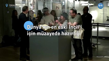 Dünyadaki En Eski İncil İçin Müzayede Hazırlığı