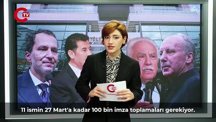 Adaylık için 100 bin imza süreci başladı: Anlık olarak takip edilecek