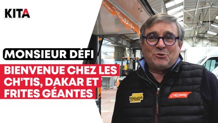 Bienvenue chez les Ch’tis, Dakar et cornet de frites géant… Hervé Diers est l’homme de tous les défis
