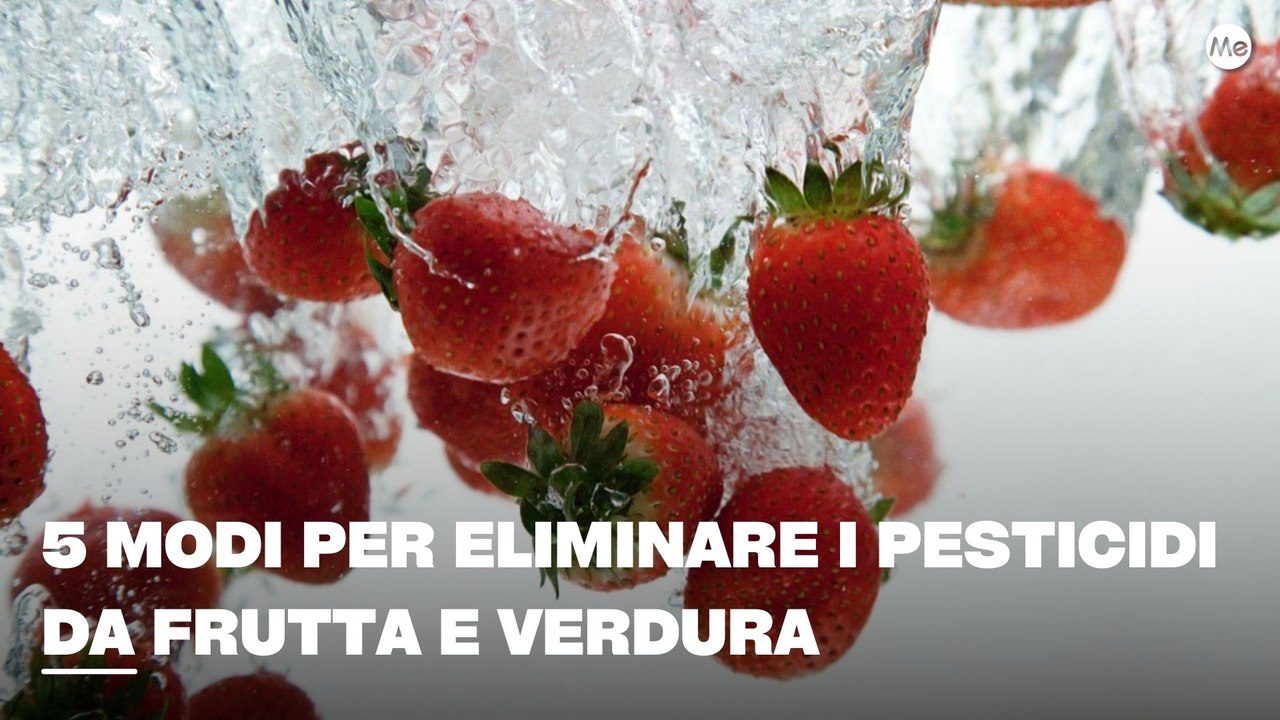 5 modi per eliminare i pesticidi da frutta e verdura
