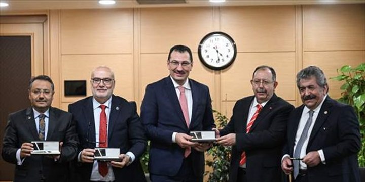 Cumhur İttifakı Protokolü, Yüksek Seçim Kurulu’na sunuldu