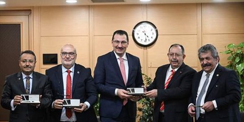 Cumhur İttifakı Protokolü, Yüksek Seçim Kurulu’na sunuldu