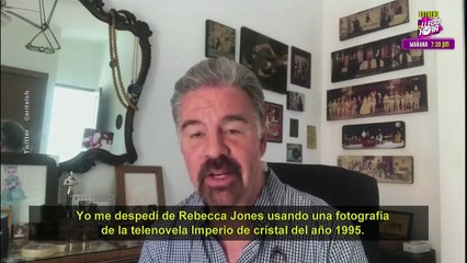 Ari Telch responde a críticas por compartir esta foto con Rebecca Jones