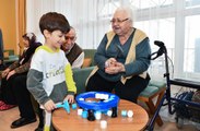 Tepebaşı'nda İleri Yaştaki Yurttaşlar, Çocuklarla Bir Araya Geldi
