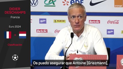 Deschamps analiza la polémica entre Griezmann y Mbappé