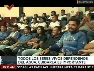 Realizan Foro "Conocer para Preservar" por el Día Mundial del Agua en el Complejo Cultural Amazonas
